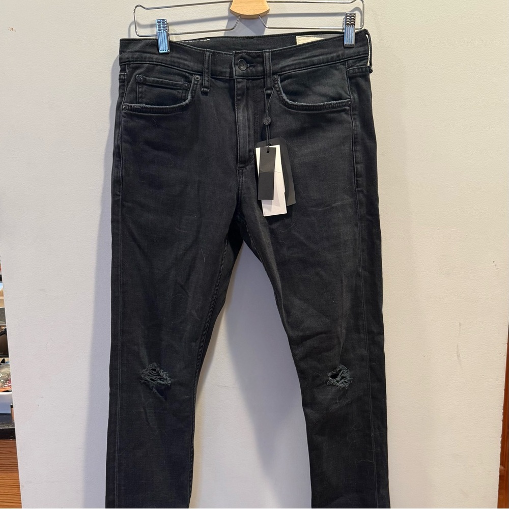 Rag and Bone Fit 1 30x32 Jeans Ripped Worn Knees